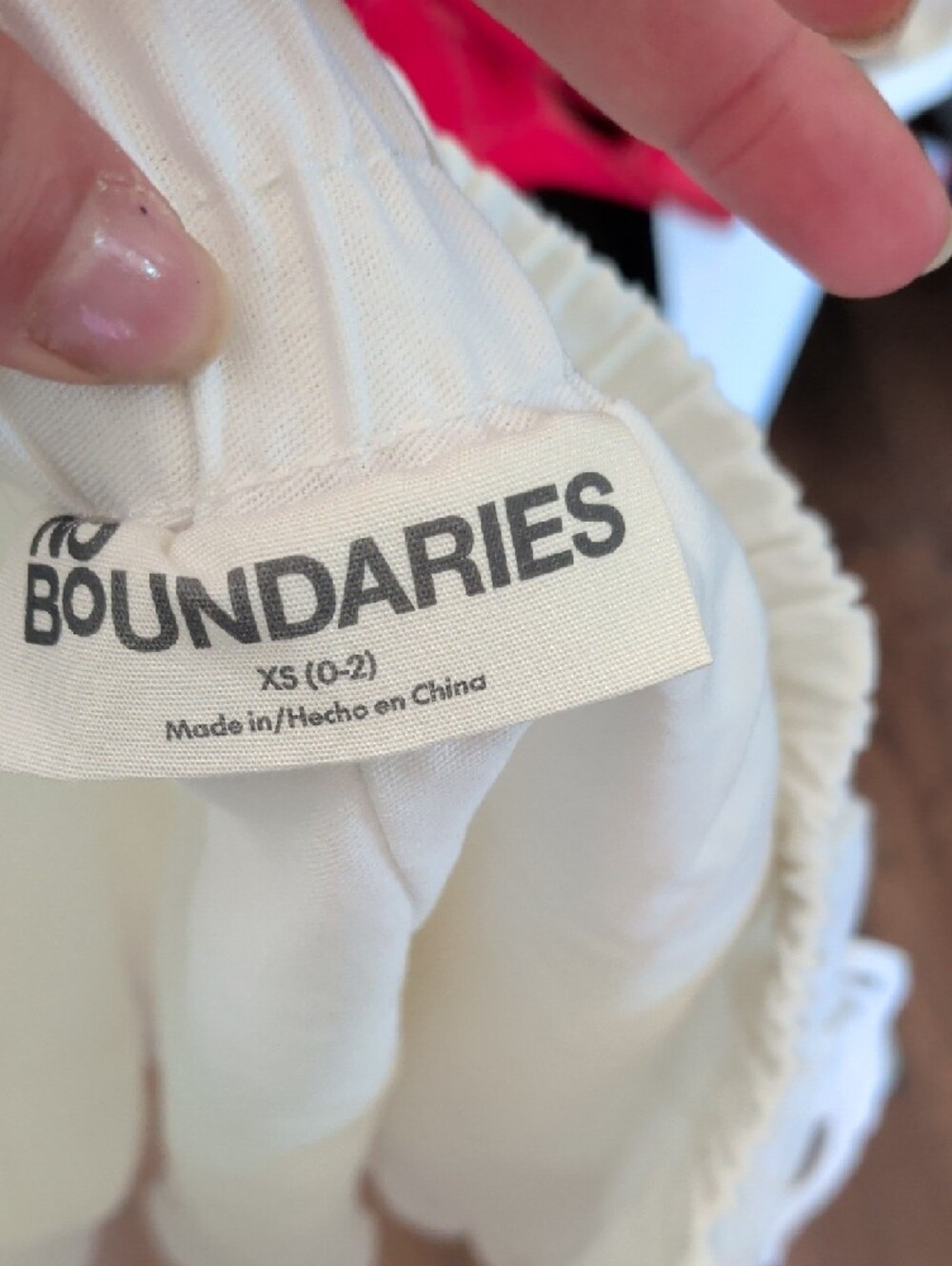 No‎ Boundaries White Tiered Bubble Skirt - Picture 3 of 3